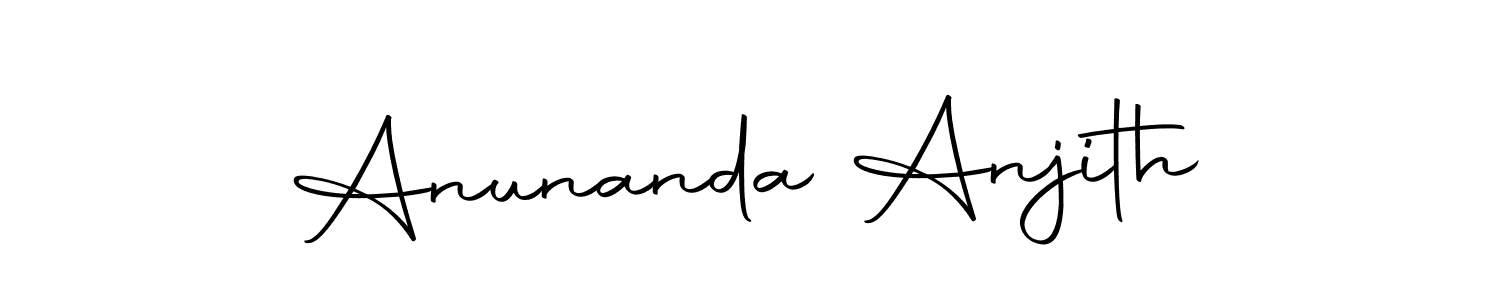 The best way (Autography-DOLnW) to make a short signature is to pick only two or three words in your name. The name Anunanda Anjith include a total of six letters. For converting this name. Anunanda Anjith signature style 10 images and pictures png