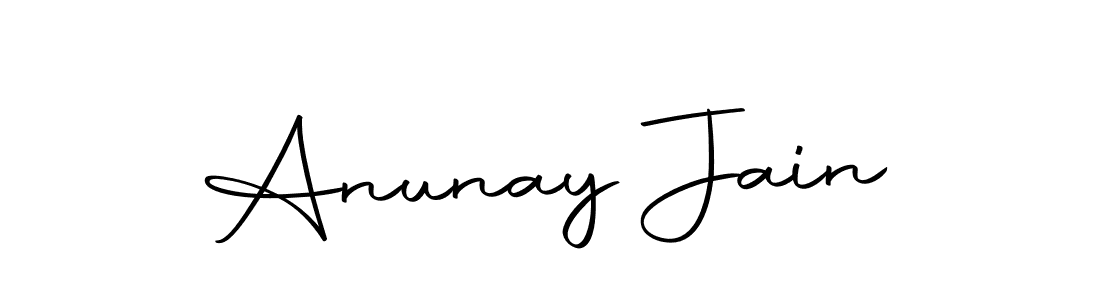 Make a short Anunay Jain signature style. Manage your documents anywhere anytime using Autography-DOLnW. Create and add eSignatures, submit forms, share and send files easily. Anunay Jain signature style 10 images and pictures png