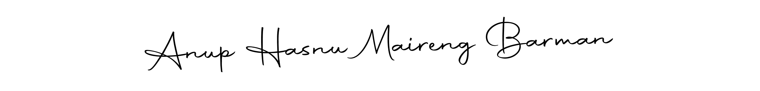 Anup Hasnu Maireng Barman stylish signature style. Best Handwritten Sign (Autography-DOLnW) for my name. Handwritten Signature Collection Ideas for my name Anup Hasnu Maireng Barman. Anup Hasnu Maireng Barman signature style 10 images and pictures png