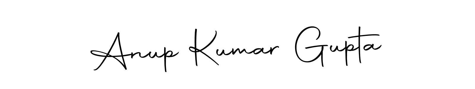 Create a beautiful signature design for name Anup Kumar Gupta. With this signature (Autography-DOLnW) fonts, you can make a handwritten signature for free. Anup Kumar Gupta signature style 10 images and pictures png