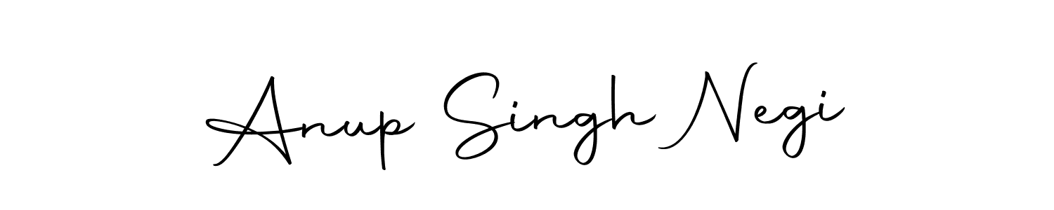The best way (Autography-DOLnW) to make a short signature is to pick only two or three words in your name. The name Anup Singh Negi include a total of six letters. For converting this name. Anup Singh Negi signature style 10 images and pictures png