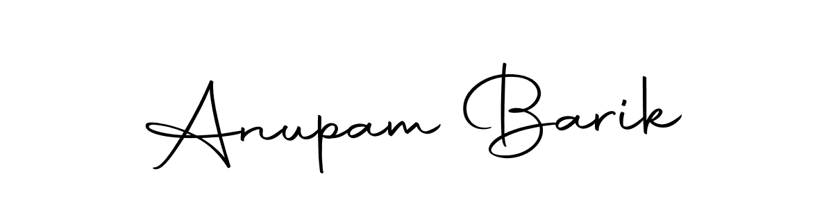 Make a beautiful signature design for name Anupam Barik. Use this online signature maker to create a handwritten signature for free. Anupam Barik signature style 10 images and pictures png