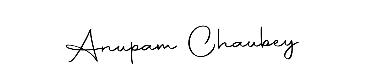 Anupam Chaubey stylish signature style. Best Handwritten Sign (Autography-DOLnW) for my name. Handwritten Signature Collection Ideas for my name Anupam Chaubey. Anupam Chaubey signature style 10 images and pictures png