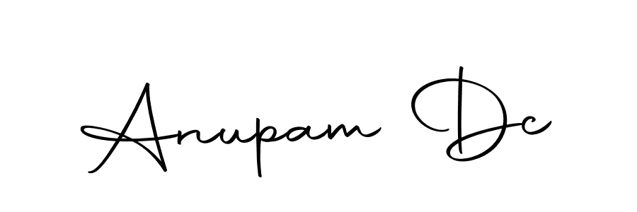 You should practise on your own different ways (Autography-DOLnW) to write your name (Anupam Dc) in signature. don't let someone else do it for you. Anupam Dc signature style 10 images and pictures png