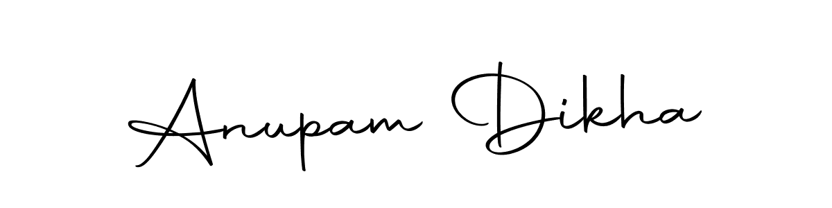 Here are the top 10 professional signature styles for the name Anupam Dikha. These are the best autograph styles you can use for your name. Anupam Dikha signature style 10 images and pictures png