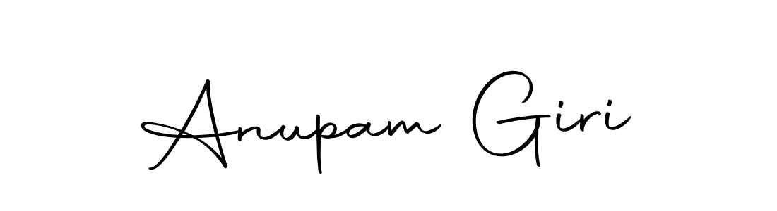 Design your own signature with our free online signature maker. With this signature software, you can create a handwritten (Autography-DOLnW) signature for name Anupam Giri. Anupam Giri signature style 10 images and pictures png