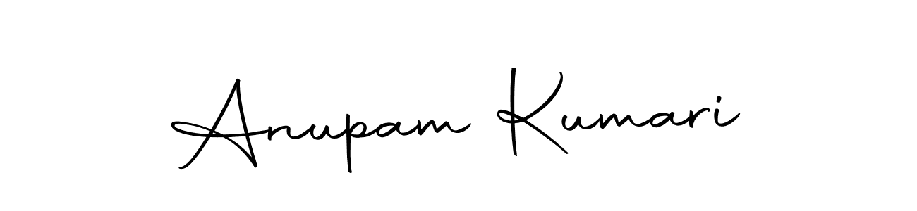 The best way (Autography-DOLnW) to make a short signature is to pick only two or three words in your name. The name Anupam Kumari include a total of six letters. For converting this name. Anupam Kumari signature style 10 images and pictures png