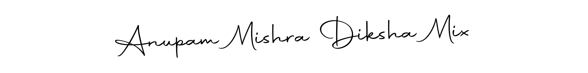 Design your own signature with our free online signature maker. With this signature software, you can create a handwritten (Autography-DOLnW) signature for name Anupam Mishra Diksha Mix. Anupam Mishra Diksha Mix signature style 10 images and pictures png