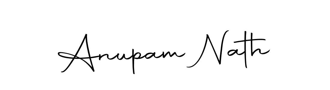 Create a beautiful signature design for name Anupam Nath. With this signature (Autography-DOLnW) fonts, you can make a handwritten signature for free. Anupam Nath signature style 10 images and pictures png