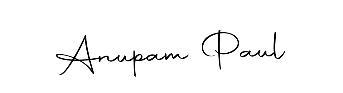 The best way (Autography-DOLnW) to make a short signature is to pick only two or three words in your name. The name Anupam Paul include a total of six letters. For converting this name. Anupam Paul signature style 10 images and pictures png