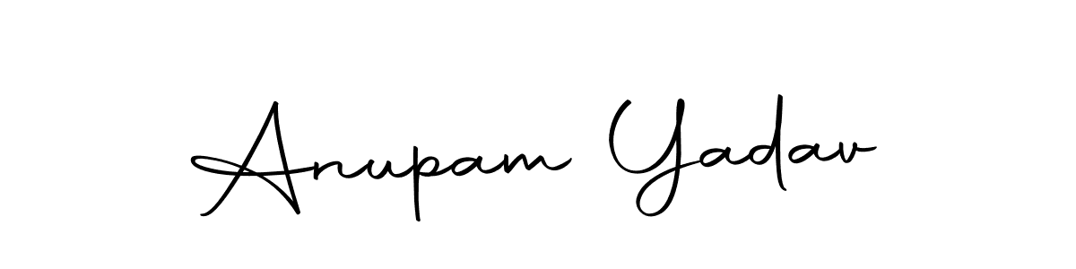 Here are the top 10 professional signature styles for the name Anupam Yadav. These are the best autograph styles you can use for your name. Anupam Yadav signature style 10 images and pictures png