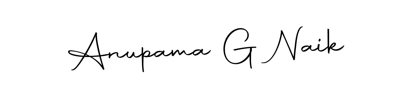 Make a beautiful signature design for name Anupama G Naik. With this signature (Autography-DOLnW) style, you can create a handwritten signature for free. Anupama G Naik signature style 10 images and pictures png