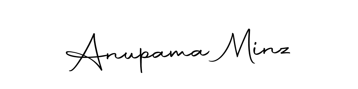 The best way (Autography-DOLnW) to make a short signature is to pick only two or three words in your name. The name Anupama Minz include a total of six letters. For converting this name. Anupama Minz signature style 10 images and pictures png