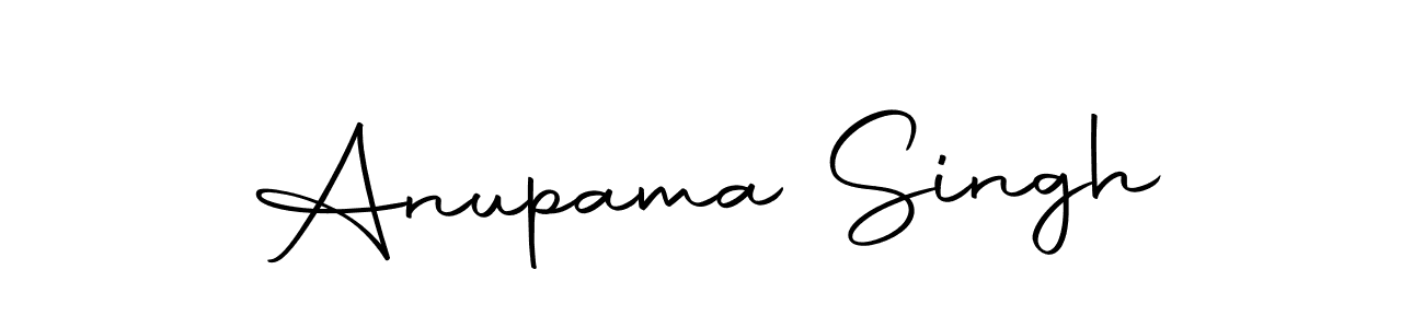 Create a beautiful signature design for name Anupama Singh. With this signature (Autography-DOLnW) fonts, you can make a handwritten signature for free. Anupama Singh signature style 10 images and pictures png