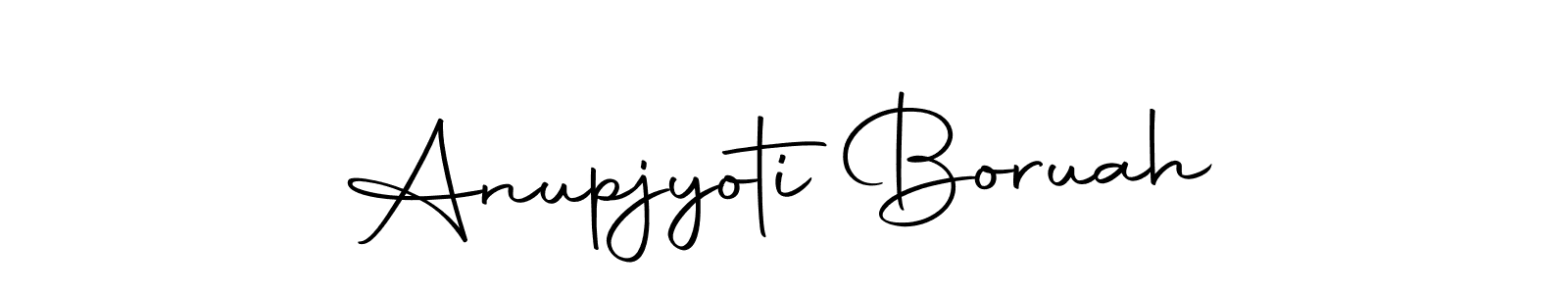 Design your own signature with our free online signature maker. With this signature software, you can create a handwritten (Autography-DOLnW) signature for name Anupjyoti Boruah. Anupjyoti Boruah signature style 10 images and pictures png