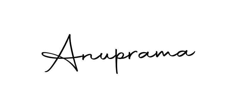 How to make Anuprama signature? Autography-DOLnW is a professional autograph style. Create handwritten signature for Anuprama name. Anuprama signature style 10 images and pictures png