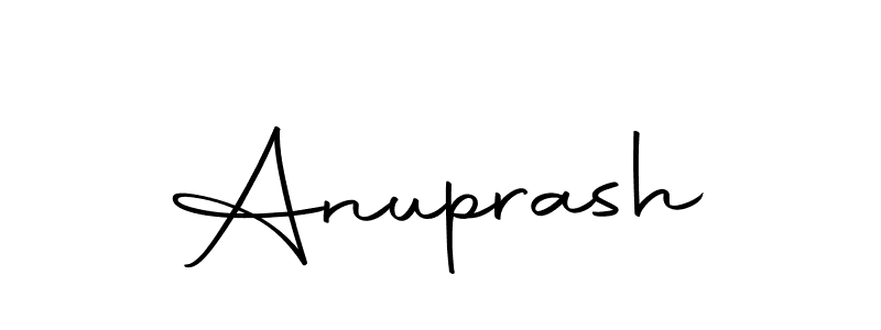 Also we have Anuprash name is the best signature style. Create professional handwritten signature collection using Autography-DOLnW autograph style. Anuprash signature style 10 images and pictures png