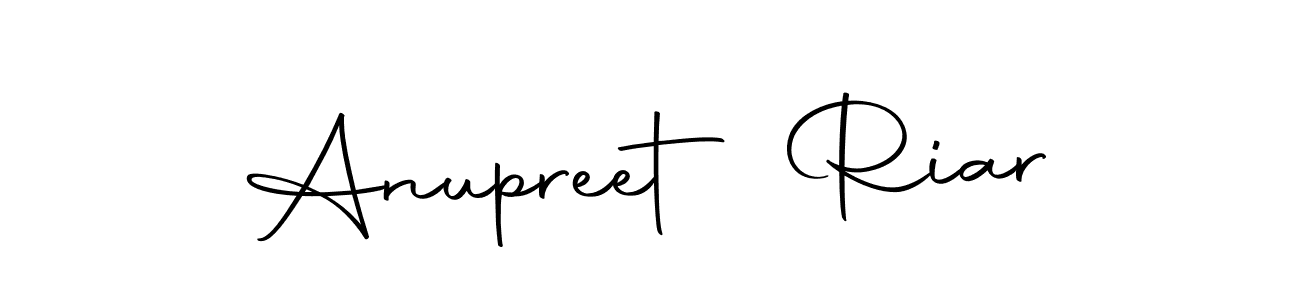 Use a signature maker to create a handwritten signature online. With this signature software, you can design (Autography-DOLnW) your own signature for name Anupreet Riar. Anupreet Riar signature style 10 images and pictures png