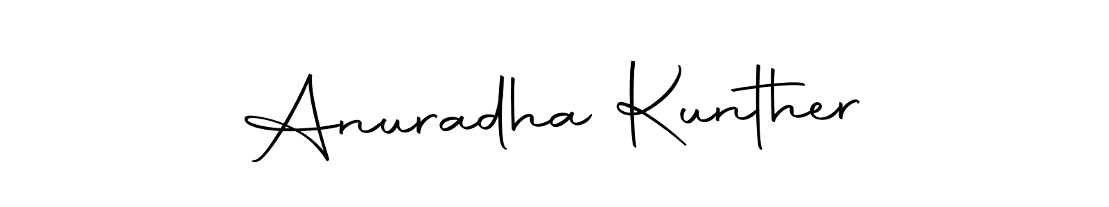 Once you've used our free online signature maker to create your best signature Autography-DOLnW style, it's time to enjoy all of the benefits that Anuradha Kunther name signing documents. Anuradha Kunther signature style 10 images and pictures png