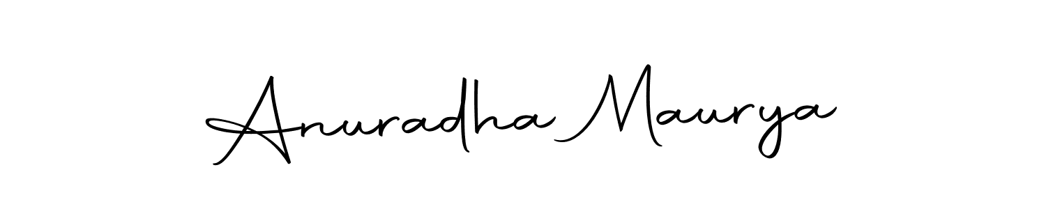 The best way (Autography-DOLnW) to make a short signature is to pick only two or three words in your name. The name Anuradha Maurya include a total of six letters. For converting this name. Anuradha Maurya signature style 10 images and pictures png