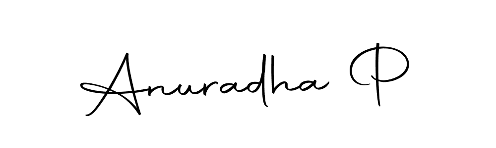 The best way (Autography-DOLnW) to make a short signature is to pick only two or three words in your name. The name Anuradha P include a total of six letters. For converting this name. Anuradha P signature style 10 images and pictures png