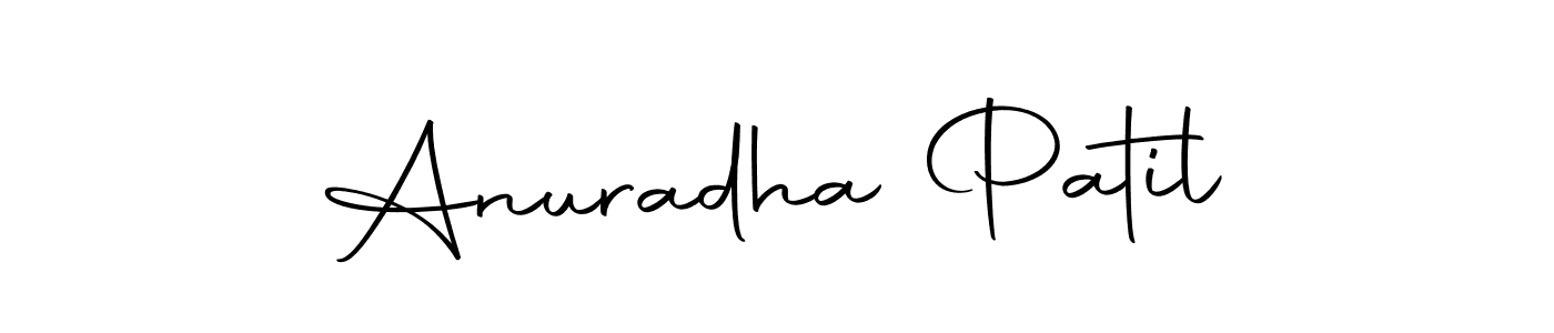 Design your own signature with our free online signature maker. With this signature software, you can create a handwritten (Autography-DOLnW) signature for name Anuradha Patil. Anuradha Patil signature style 10 images and pictures png