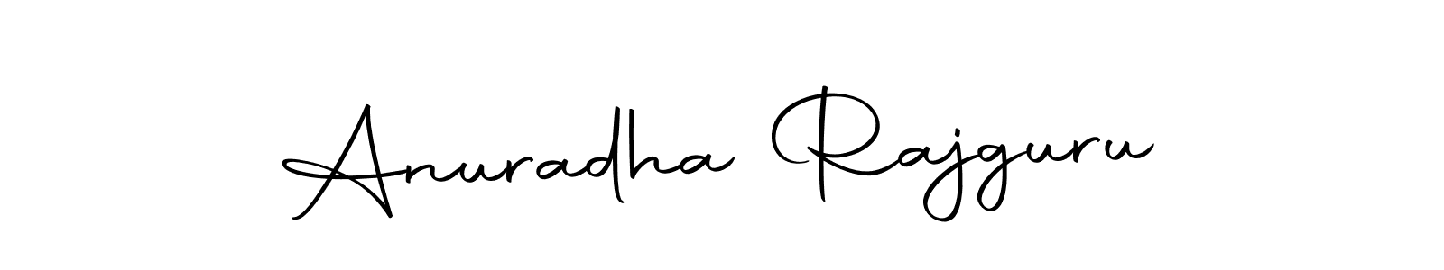 You should practise on your own different ways (Autography-DOLnW) to write your name (Anuradha Rajguru) in signature. don't let someone else do it for you. Anuradha Rajguru signature style 10 images and pictures png