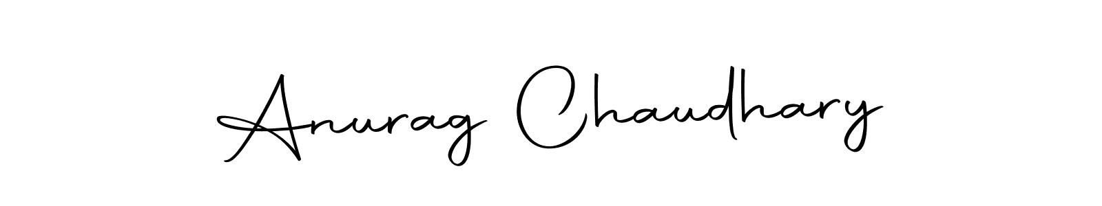 Make a beautiful signature design for name Anurag Chaudhary. With this signature (Autography-DOLnW) style, you can create a handwritten signature for free. Anurag Chaudhary signature style 10 images and pictures png
