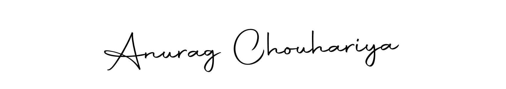 Create a beautiful signature design for name Anurag Chouhariya. With this signature (Autography-DOLnW) fonts, you can make a handwritten signature for free. Anurag Chouhariya signature style 10 images and pictures png