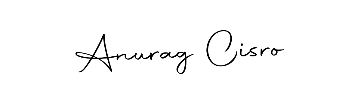 Anurag Cisro stylish signature style. Best Handwritten Sign (Autography-DOLnW) for my name. Handwritten Signature Collection Ideas for my name Anurag Cisro. Anurag Cisro signature style 10 images and pictures png