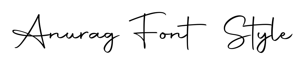 Looking for an artistic signature for Anurag Font Style? The Autography-DOLnW calligraphy style gives a sophisticated flow suitable for business cards and emails. Anurag Font Style signature style 10 images and pictures png