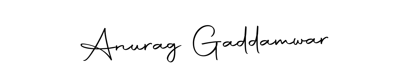 Use a signature maker to create a handwritten signature online. With this signature software, you can design (Autography-DOLnW) your own signature for name Anurag Gaddamwar. Anurag Gaddamwar signature style 10 images and pictures png