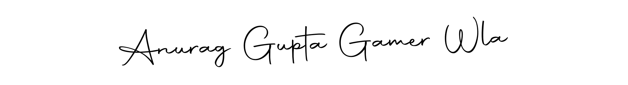 How to make Anurag Gupta Gamer Wla signature? Autography-DOLnW is a professional autograph style. Create handwritten signature for Anurag Gupta Gamer Wla name. Anurag Gupta Gamer Wla signature style 10 images and pictures png