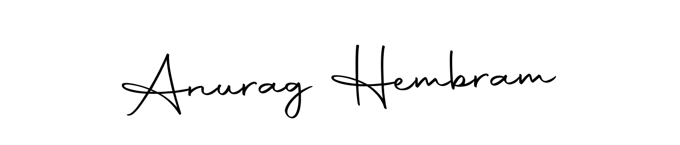 Use a signature maker to create a handwritten signature online. With this signature software, you can design (Autography-DOLnW) your own signature for name Anurag Hembram. Anurag Hembram signature style 10 images and pictures png