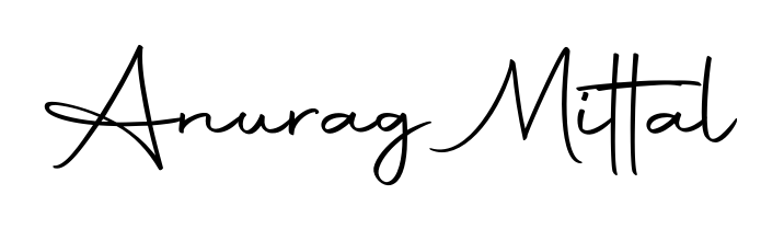 Upgrade your professional image with Anurag Mittal signature created with Autography-DOLnW font. Fast, free, and watermark-free download. Anurag Mittal signature style 10 images and pictures png