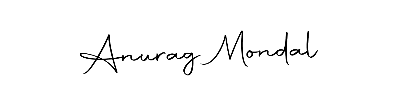Create a beautiful signature design for name Anurag Mondal. With this signature (Autography-DOLnW) fonts, you can make a handwritten signature for free. Anurag Mondal signature style 10 images and pictures png