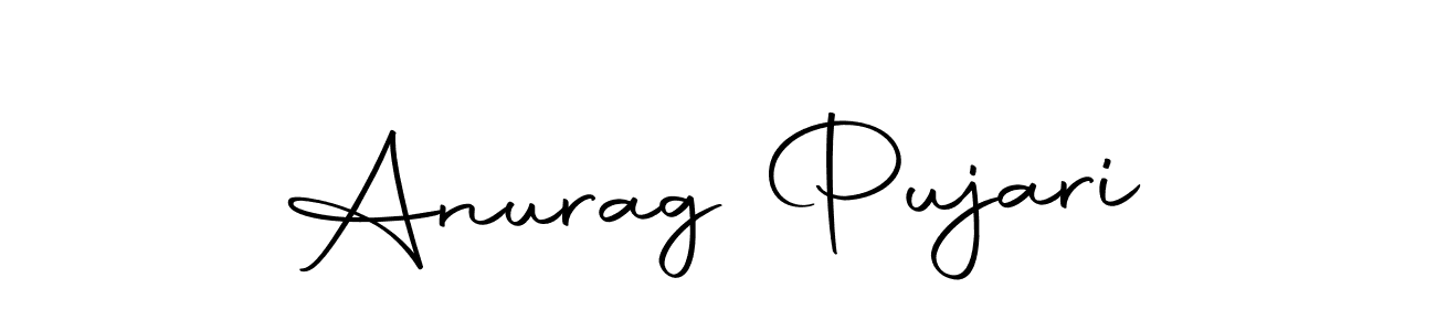 Use a signature maker to create a handwritten signature online. With this signature software, you can design (Autography-DOLnW) your own signature for name Anurag Pujari. Anurag Pujari signature style 10 images and pictures png