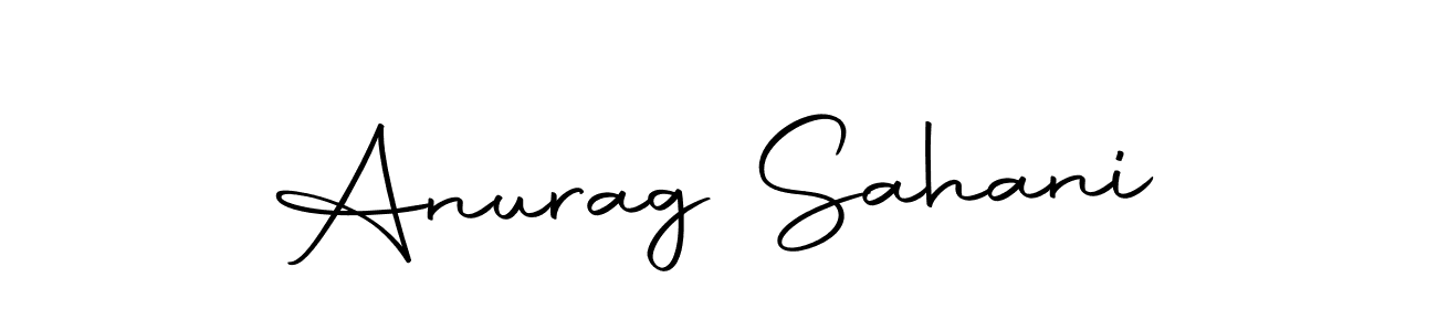 You should practise on your own different ways (Autography-DOLnW) to write your name (Anurag Sahani) in signature. don't let someone else do it for you. Anurag Sahani signature style 10 images and pictures png