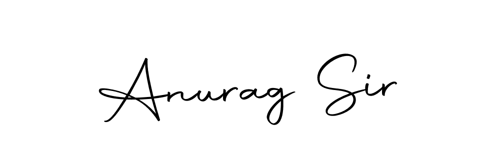 The best way (Autography-DOLnW) to make a short signature is to pick only two or three words in your name. The name Anurag Sir include a total of six letters. For converting this name. Anurag Sir signature style 10 images and pictures png