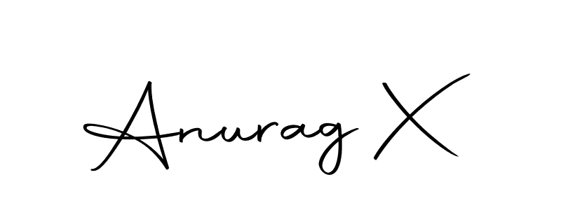 Make a beautiful signature design for name Anurag X. Use this online signature maker to create a handwritten signature for free. Anurag X signature style 10 images and pictures png