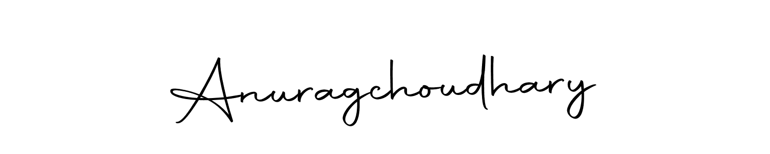 Make a beautiful signature design for name Anuragchoudhary. Use this online signature maker to create a handwritten signature for free. Anuragchoudhary signature style 10 images and pictures png