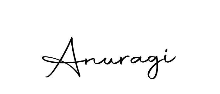 Use a signature maker to create a handwritten signature online. With this signature software, you can design (Autography-DOLnW) your own signature for name Anuragi. Anuragi signature style 10 images and pictures png