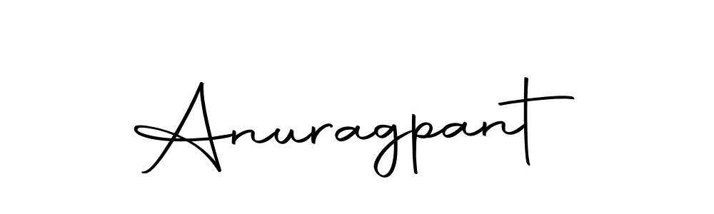 Make a beautiful signature design for name Anuragpant. With this signature (Autography-DOLnW) style, you can create a handwritten signature for free. Anuragpant signature style 10 images and pictures png
