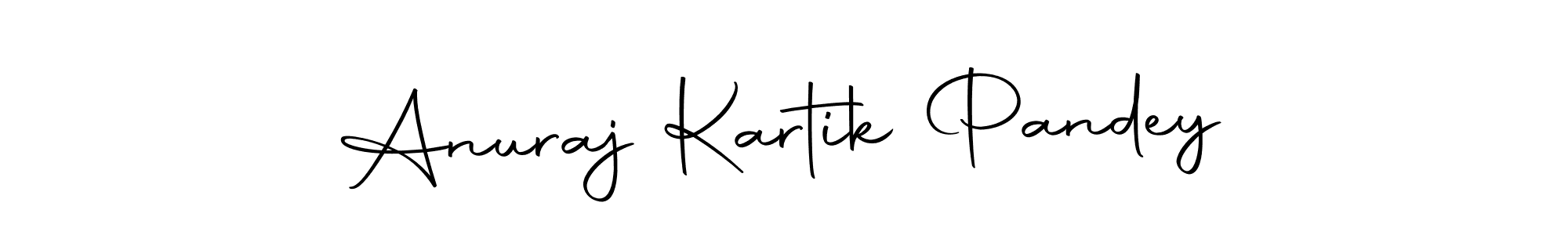 Create a beautiful signature design for name Anuraj Kartik Pandey. With this signature (Autography-DOLnW) fonts, you can make a handwritten signature for free. Anuraj Kartik Pandey signature style 10 images and pictures png