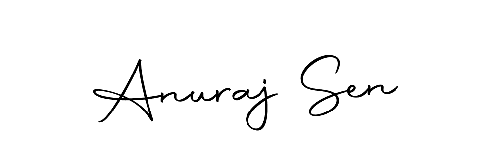 Make a beautiful signature design for name Anuraj Sen. Use this online signature maker to create a handwritten signature for free. Anuraj Sen signature style 10 images and pictures png