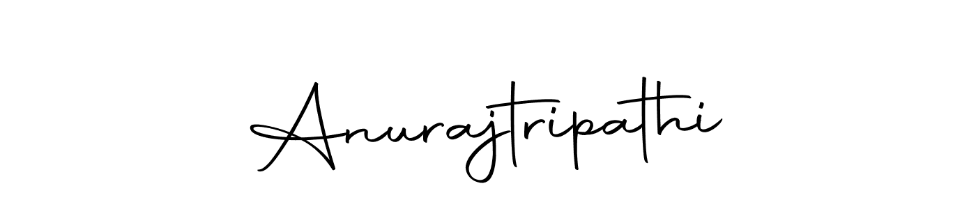 Anurajtripathi stylish signature style. Best Handwritten Sign (Autography-DOLnW) for my name. Handwritten Signature Collection Ideas for my name Anurajtripathi. Anurajtripathi signature style 10 images and pictures png