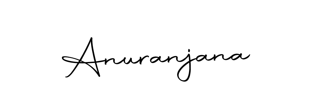 Design your own signature with our free online signature maker. With this signature software, you can create a handwritten (Autography-DOLnW) signature for name Anuranjana. Anuranjana signature style 10 images and pictures png