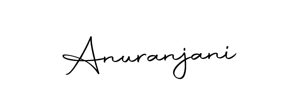 Make a short Anuranjani signature style. Manage your documents anywhere anytime using Autography-DOLnW. Create and add eSignatures, submit forms, share and send files easily. Anuranjani signature style 10 images and pictures png
