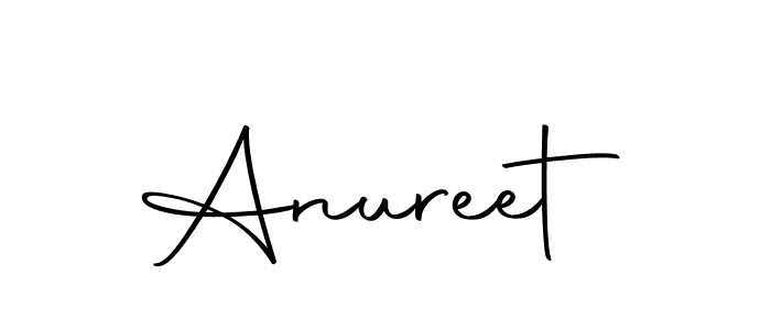 How to make Anureet signature? Autography-DOLnW is a professional autograph style. Create handwritten signature for Anureet name. Anureet signature style 10 images and pictures png