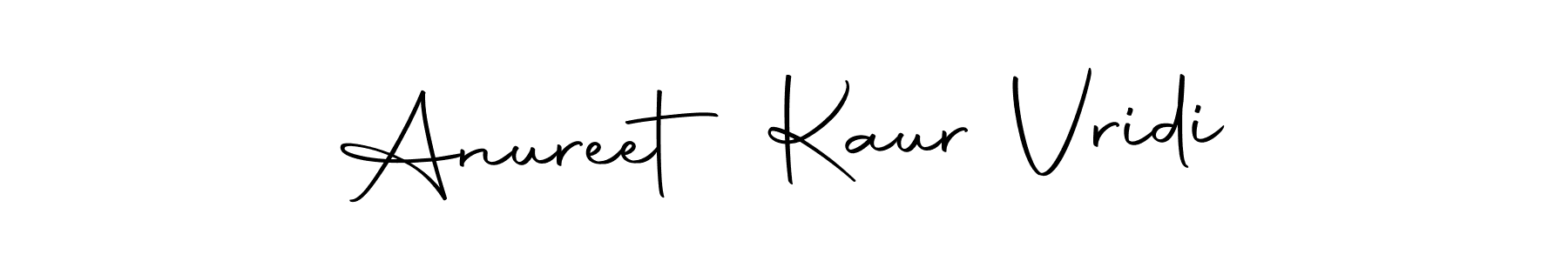 Use a signature maker to create a handwritten signature online. With this signature software, you can design (Autography-DOLnW) your own signature for name Anureet Kaur Vridi. Anureet Kaur Vridi signature style 10 images and pictures png